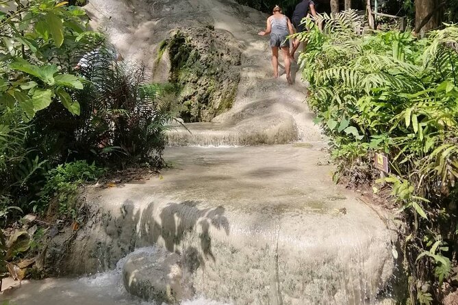 The Best Full Day Tour: Doi Suthep, Wat Phalat, Sticky Waterfall - Nam Phu Chet Si Sticky Waterfall: The Fun Part (and the Wet Part)