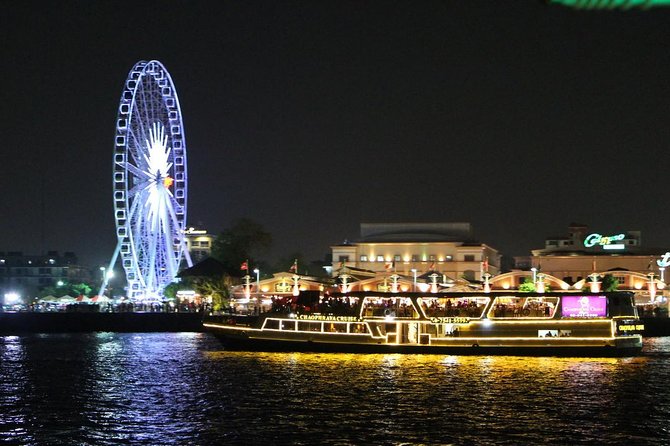 The Chaophraya Cruise : LUXURY 5 STAR Dinner Cruise Program - The Return to Asiatique: End With a Short After-Glow