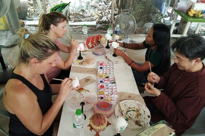 The Story of Handicrafts Full Day Experience from Bangkok - Biking around Ko Kret: the neighborhood view people remember