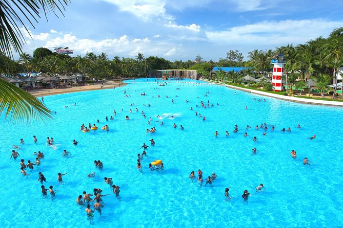 Thrilling Rides & Free Buffet at Siam Amazing Park, Bangkok - Water-park time with Super Spiral slides: fun potential, plus real safety caution