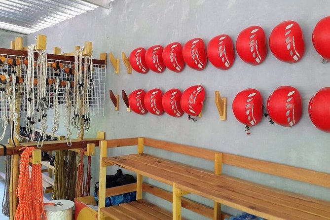 Thrilling Zipline Adventures at Thai'd Up in Krabi's Lush Jungle - Entering the course: zip lines over Krabi’s jungle floor