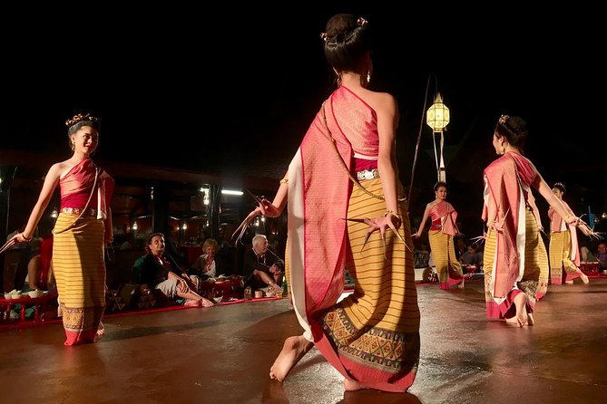 Traditional Khum Khantoke Dinner & Dance Show at Chiang Mai with Return Transfer - The Old Chiangmai Cultural Center and the Khantoke Table Setup