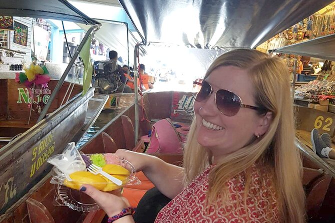 Train & Floating Market Food Adventure + Scenic train ride - The guides: cultural context plus actual participation