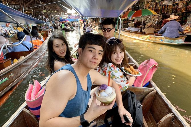Train Market and Floating Market half day tour - Mae Khlong’s railway market: where shopping stops for the train
