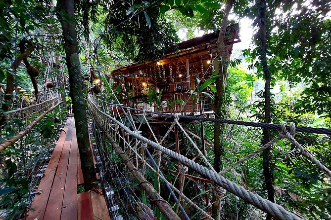 Tree Bridge Cafe And Zipline - Jungle Flight Adventure in Koh Samui - Tree Bridge Cafe break and the Tan Rua Waterfall stop
