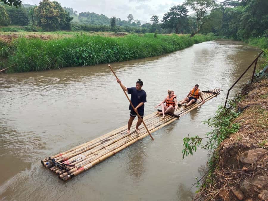 Trekking 2 Days 1 Night+Rice fields+Bamboo Rafting - Day Two Starts Simple: Breakfast, Coffee or Tea, Then Back to Trekking