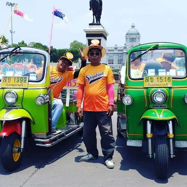 Tuk-Tuk & Longtail Boat : Bangkok Private Tour - Wat Arun entrance: pay in, or enjoy the outside view