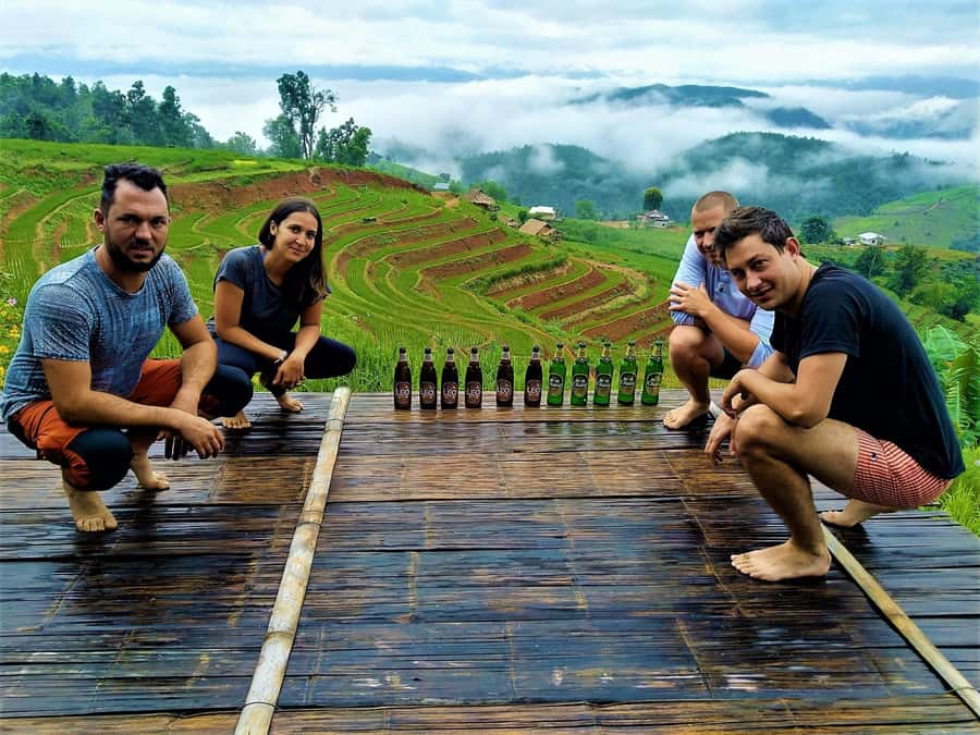 Two days Doi Inthanon national park - Karen hill tribe dinner and the Pa Pong Piang overnight