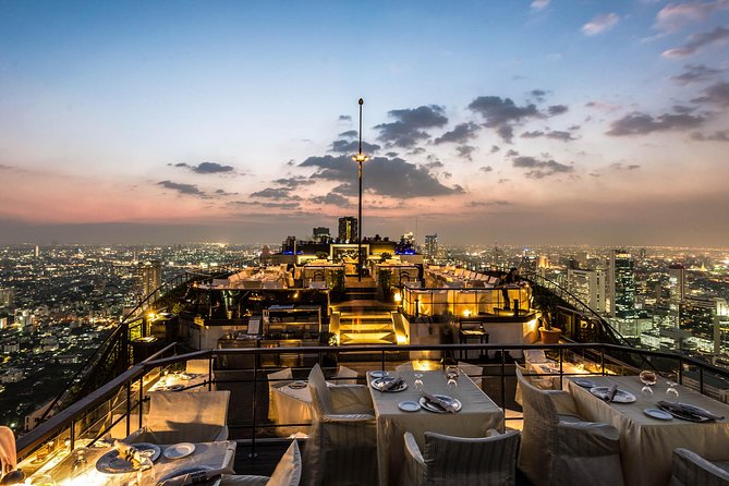 Vertigo Meal at Banyan Tree: Ultimate Rooftop Dining Experience - The 4-course dinner menu: duck salad, bisque, beef or fish, dessert
