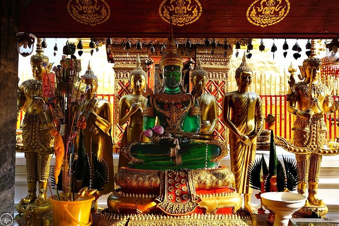 Wat Phra That Doi Suthep & Hmong Village Half Day Tour From Chiang Mai - Price and value: about $32 for two very different experiences