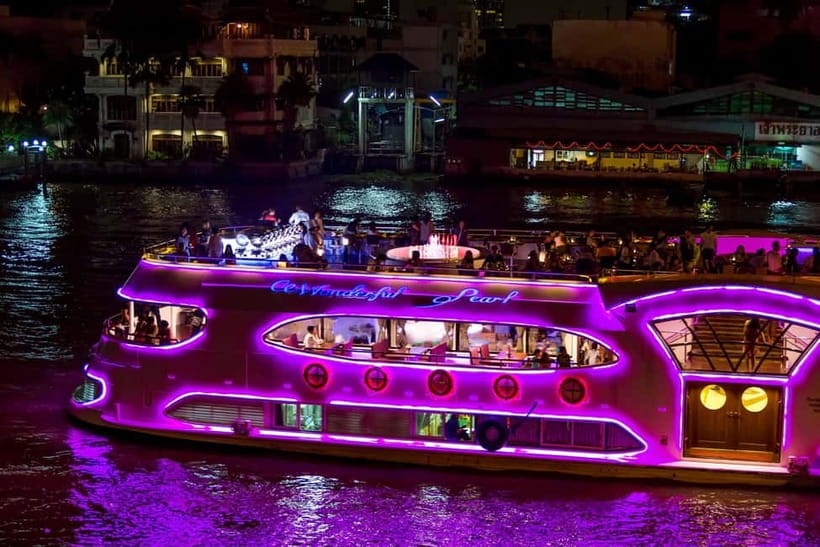 Wonderful Pearl Cruise with Hotel Transfer - Passing Bangkok’s icons from the water: Wat Arun, Grand Palace, Wat Pho