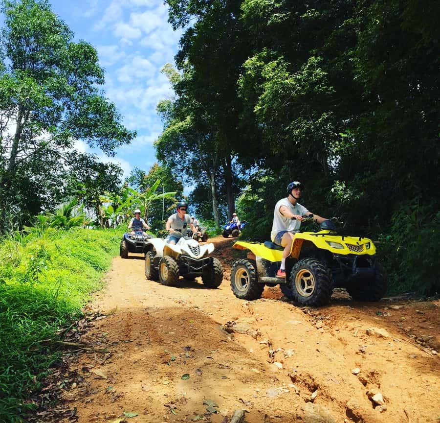 X Quad Beginner Waterfall ATV Tour (1 Driver+ 1 Passenger) - What to Wear and Bring for Dirt Tracks and Sun