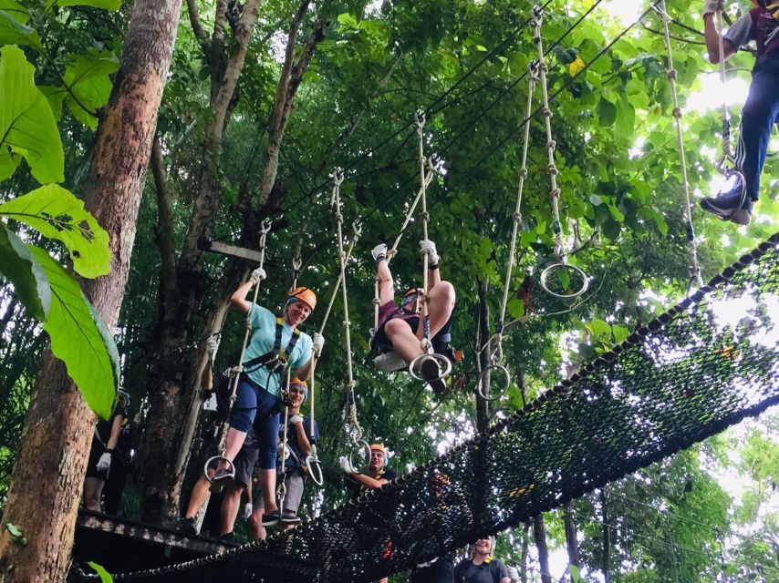 Zipline Experience in Chiang Mai - The rainforest course: 1000 meters, 24 platforms, 14 ziplines
