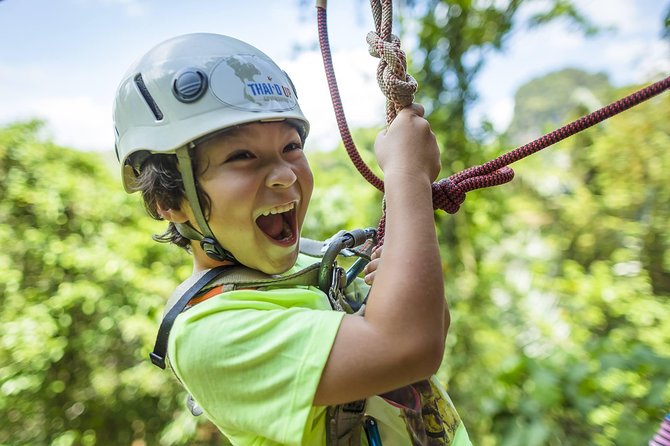 Zone A + B PACKAGE Zipline Adventure Experience - Zone A + B in Krabi: the combo that turns flying into a full adventure
