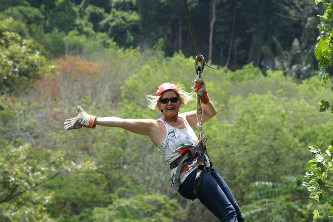 Zone A + B PACKAGE Zipline Adventure Experience - The climb isn’t the same for everyone: ladders and moderate fitness